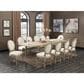 Golden Wave Furniture Interlude Extension Dining Table in Sandstone Buff - Table Only, , large