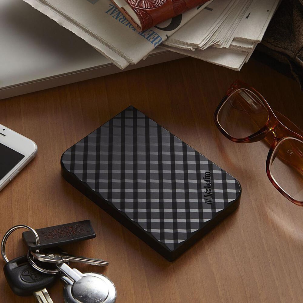 vinge Relativ størrelse Sammenlignelig Verbatim 2TB Store 'N' Go USB 3.0 Portable Hard Drive in Diamond Black | NFM