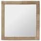 bali & pari Geralyn Japandi Square Wall Mirror in Natural Seagrass, , large