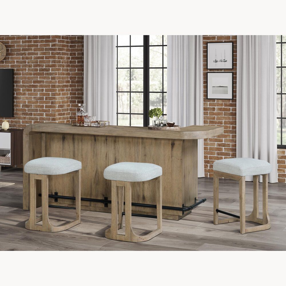 Sterling Timber Pagosa Counter-Height Bar in Knotty Oak, , large