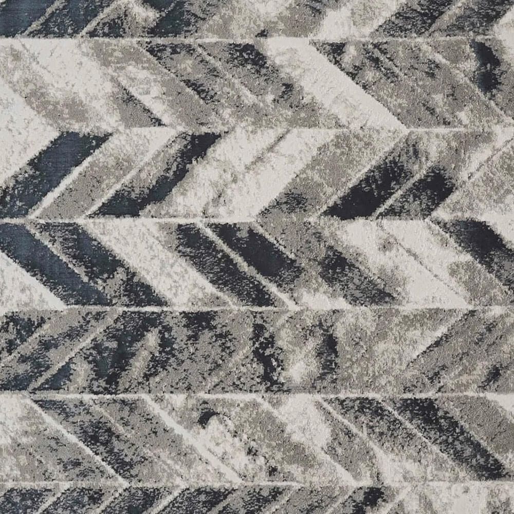 Feizy Micah 8&#39; x 10&#39; Gray and Silver Area Rug, , large