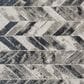 Feizy Micah 8" x 10" Gray and Silver Area Rug, , large