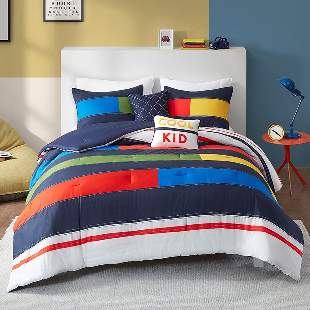 Hampton Park Morris 4-Piece Twin Comforter Set, , large