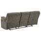 Ashley Alphons Manual Reclining Sofa in Putty, , large