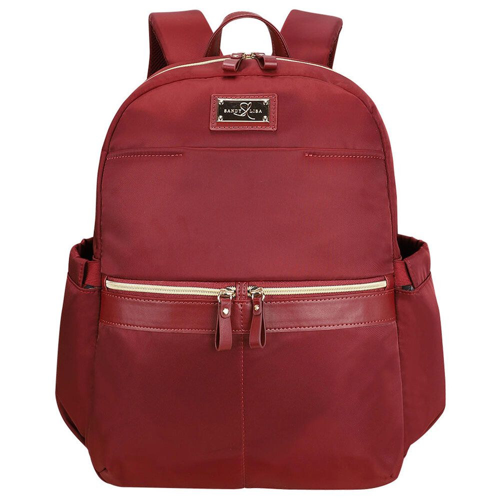 Sandy Lisa Laguna Backpack in Burgundy, , large