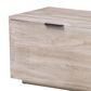 Baxton Studio Alvaro Storage Trunk with Hinged Lid in White Wash, , large