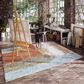 37B Boca BO1 Salmon 9" x 12" Area Rug, , large
