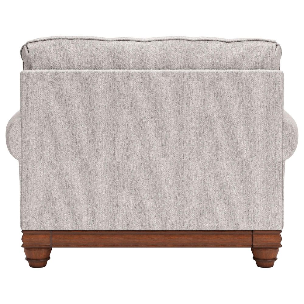 Ashley Stoughton Chair with Ottoman in Sandstone, , large