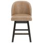 Ashley Neymorton 24.13" Swivel Counter Stool in Dark Grayish Brown, , large