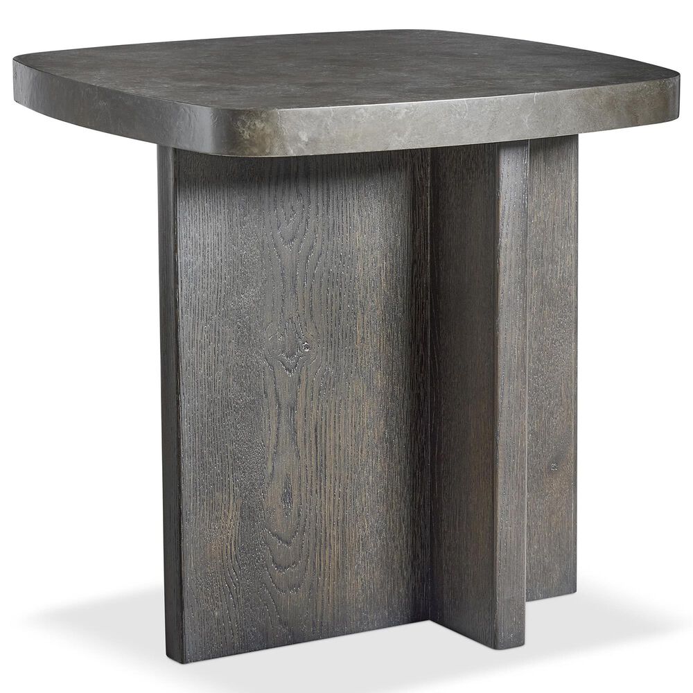 Bernhardt Monroe Side Table in Robor and Montrose, , large