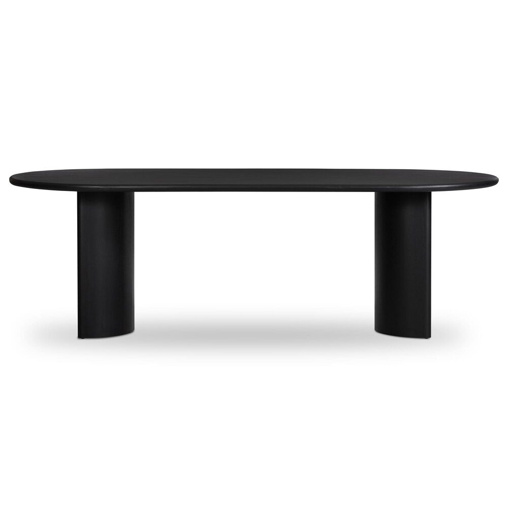Four Hands Haiden Paden Dining Table in Black Acacia - Table Only, , large
