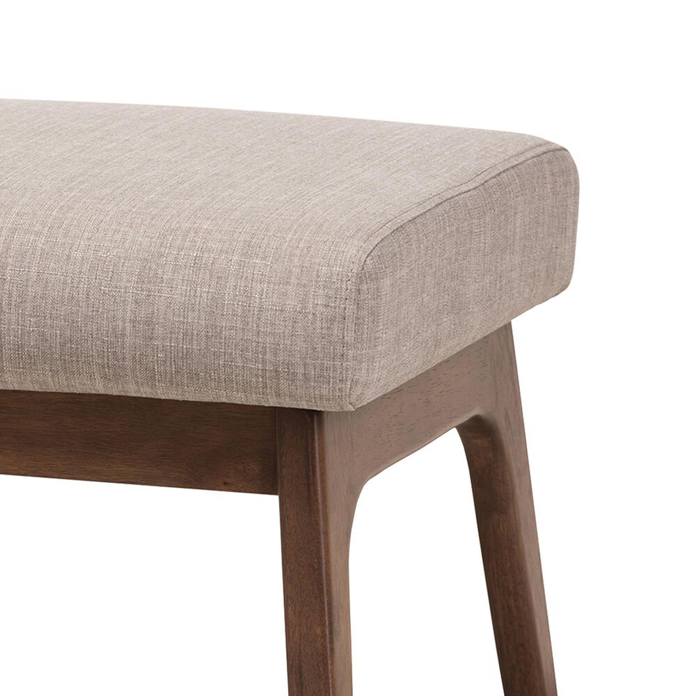 Baxton Studio Bianca Ottoman in Light Grey, , large