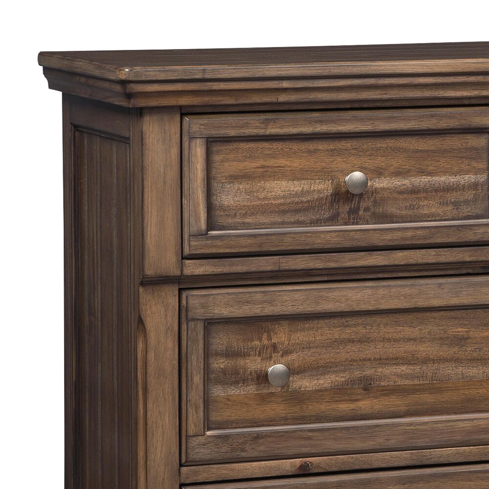 Ashley Flynnter 7 Drawer Dresser in Medium Brown, , large