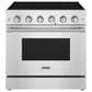 Thor Kitchen S Series 36" Professional Electric Range in Stainless Steel, , large