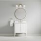 37B Heston 30" Single Bathroom Vanity in Bright White with White Composite Stone Top and Backsplash, , large