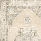Oriental Weavers Andorra Medallion 7"10" Round Beige Area Rug, , large