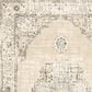 Oriental Weavers Andorra Medallion 7"10" Round Beige Area Rug, , large