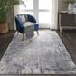Nourison Rustic Textures RUS06 3"11" x 5"11" Grey and Beige Area Rug, , large