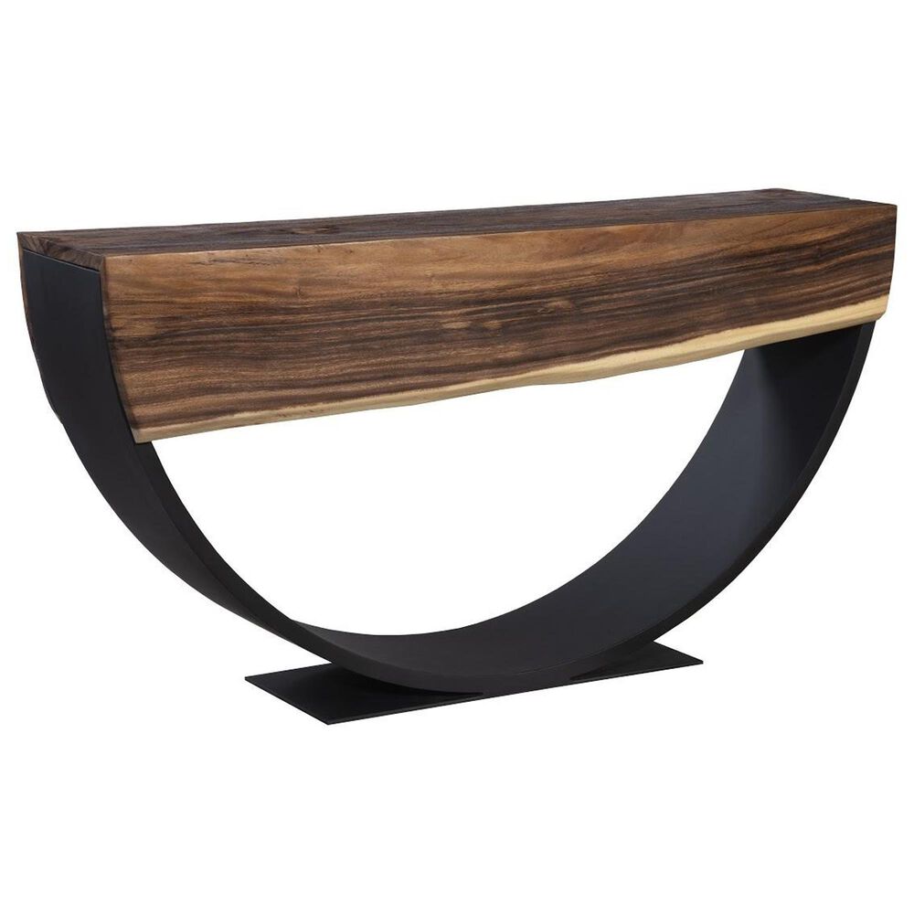 Phillips Collection Arc Console Table in Natural and Black, , large