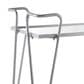 Linon Home Decor Mid-Century Bar Cart in Silver, , large