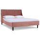 Jennifer Taylor Home Aspen Queen Upholstered Platform Bed in Ash Rose, , large
