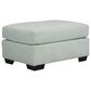 Northwestern Grady Ottoman in Grey, , large