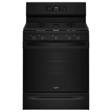 Whirlpool 5 Cu. Ft. Freestanding Gas Range in Black, , large