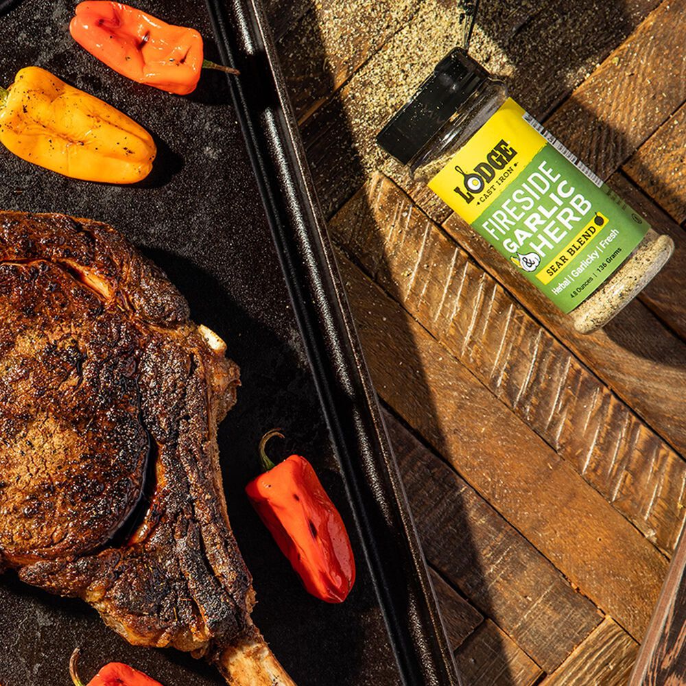 Lodge Fireside Garlic and Herb Sear Blend, , large