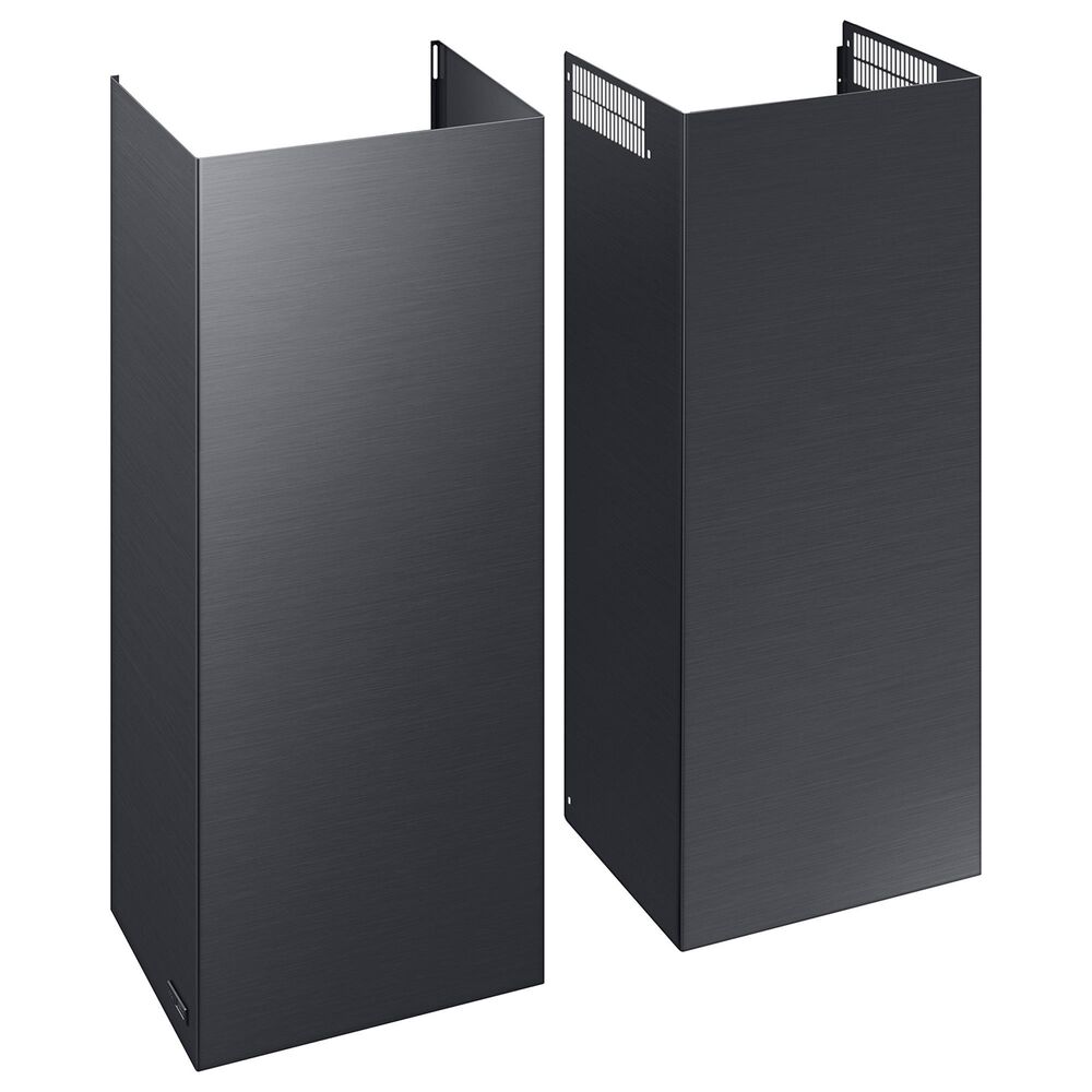 Samsung Bespoke Bespoke Smart Wall Mount Hood Extension Kit in Black Stainless Steel, , large