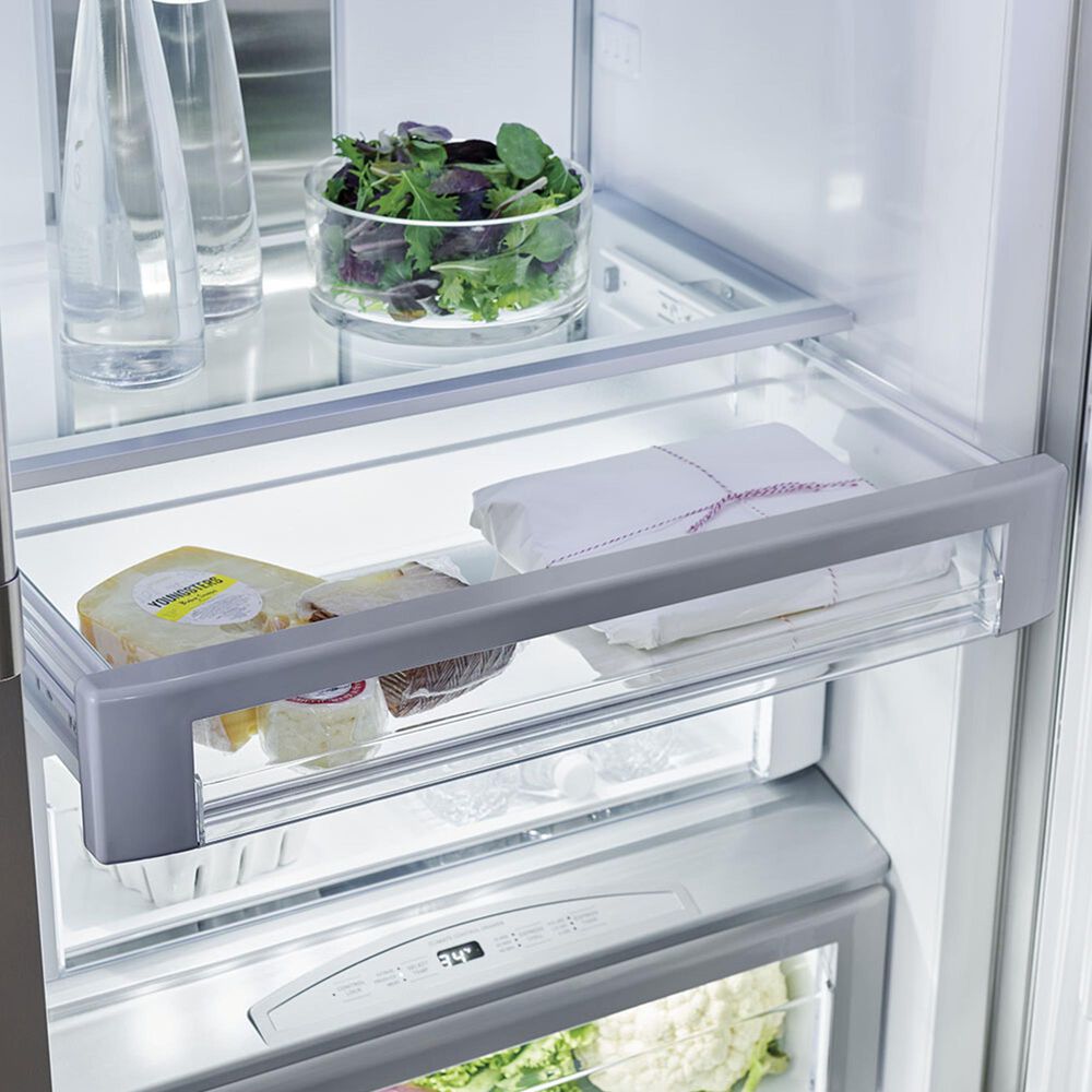 Monogram 48" Smart Built-In Side by Side Refrigerator in Stainless Steel (Handles Sold Separately), , large
