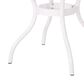 Hearth and Haven Phoenix Outdoor Round Dining Table in White - Table Only, , large