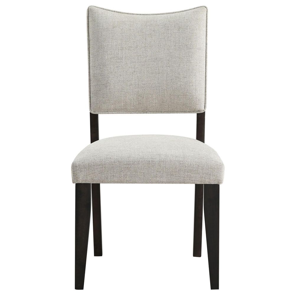 Steve Silver Roatan Dining Table and 6 Dining Chairs in Natural and Black, , large