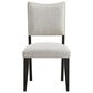 Steve Silver Roatan Dining Table and 6 Dining Chairs in Natural and Black, , large