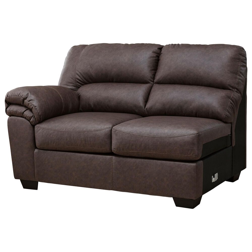 Ashley WillowBend 2-Piece Symmetrical Sectional with RAF Sofa in Umber, , large