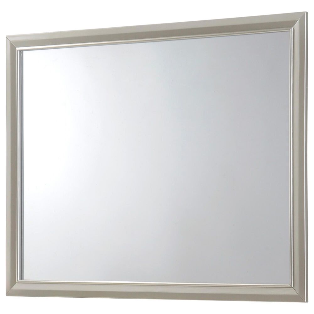 Crown Mark Lyssa Dresser Mirror in Champagne, , large