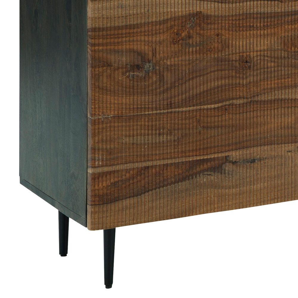 Ashley Darrey 64&quot; Accent Cabinet in Natural and Brown, , large