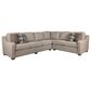 Smith Brothers Smith Brothers 2 Piece Sectional in Charcoal, , large