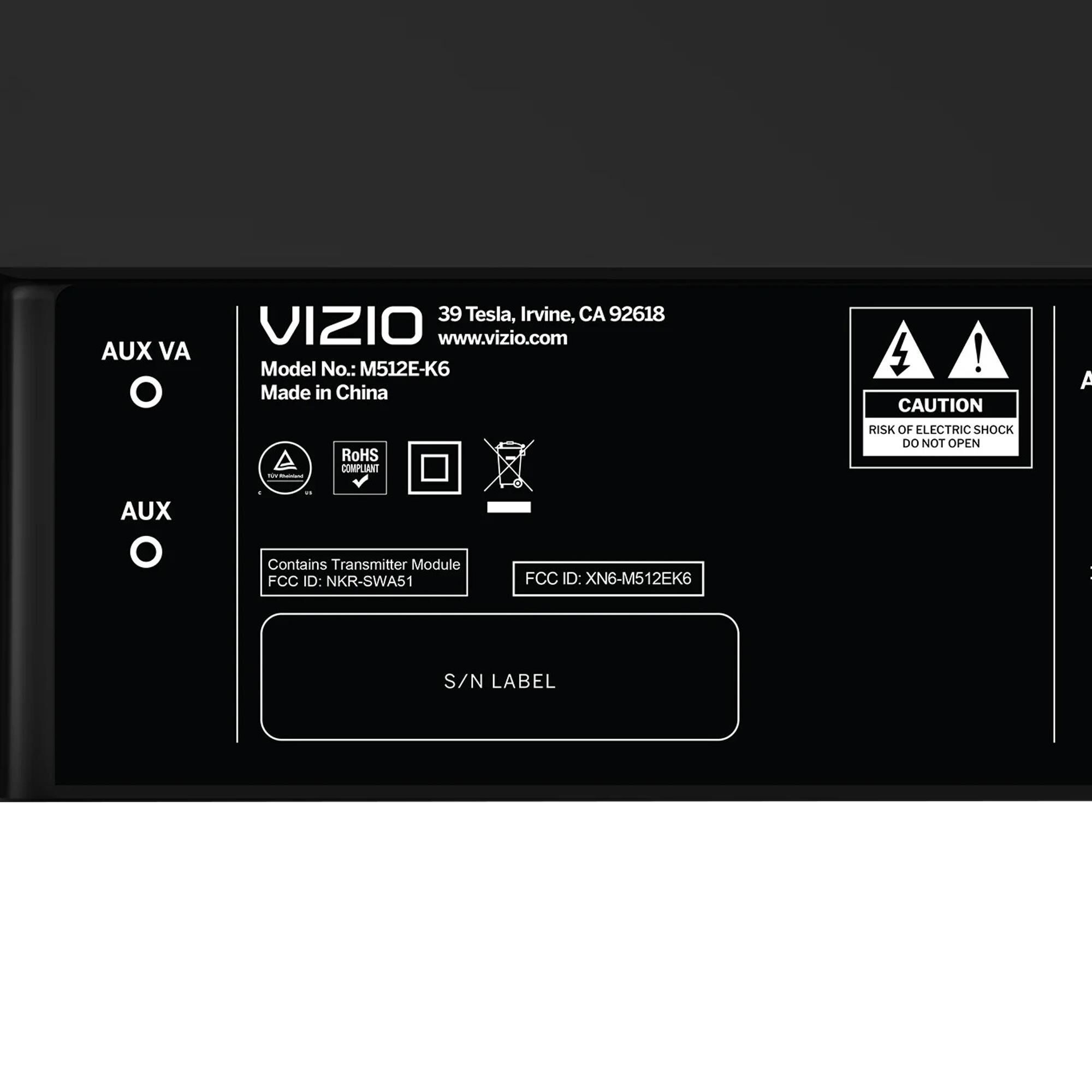 Vizio 39 cheap inch sound bar