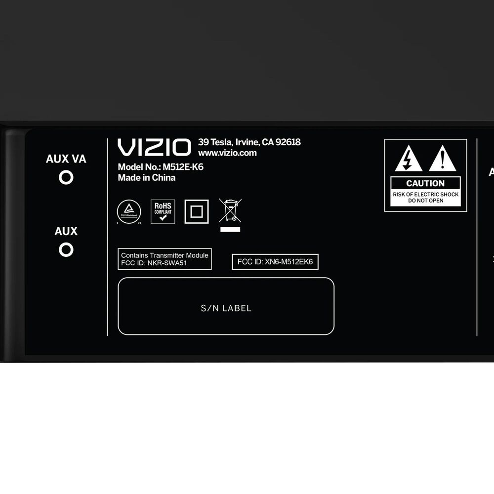 VIZIO MSeries Elevate 5.1.2 Immersive Sound Bar with Dolby Atmos and