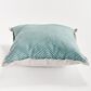 Napa Home and Garden Sora 20" x 20" Indoor/Outdoor Throw Pillow in Prussian Blue and Light Blue, , large