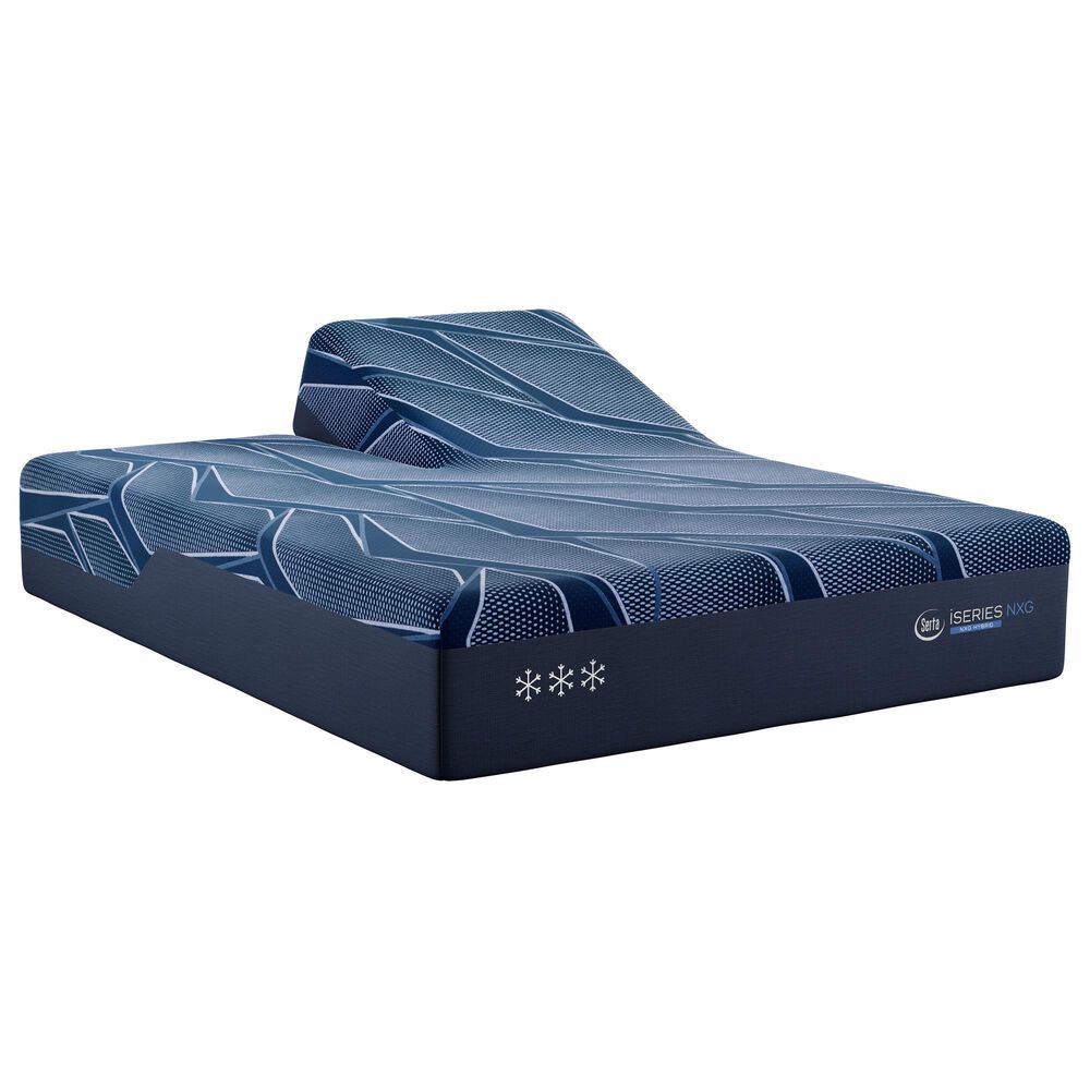 Serta iSeries NXG 4500 Hybrid Plush Flex Head Queen Mattress, , large