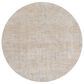 Surya Masterpiece Light Gray, Medium Gray and Ice Blue 7"10" Round Area Rug, , large