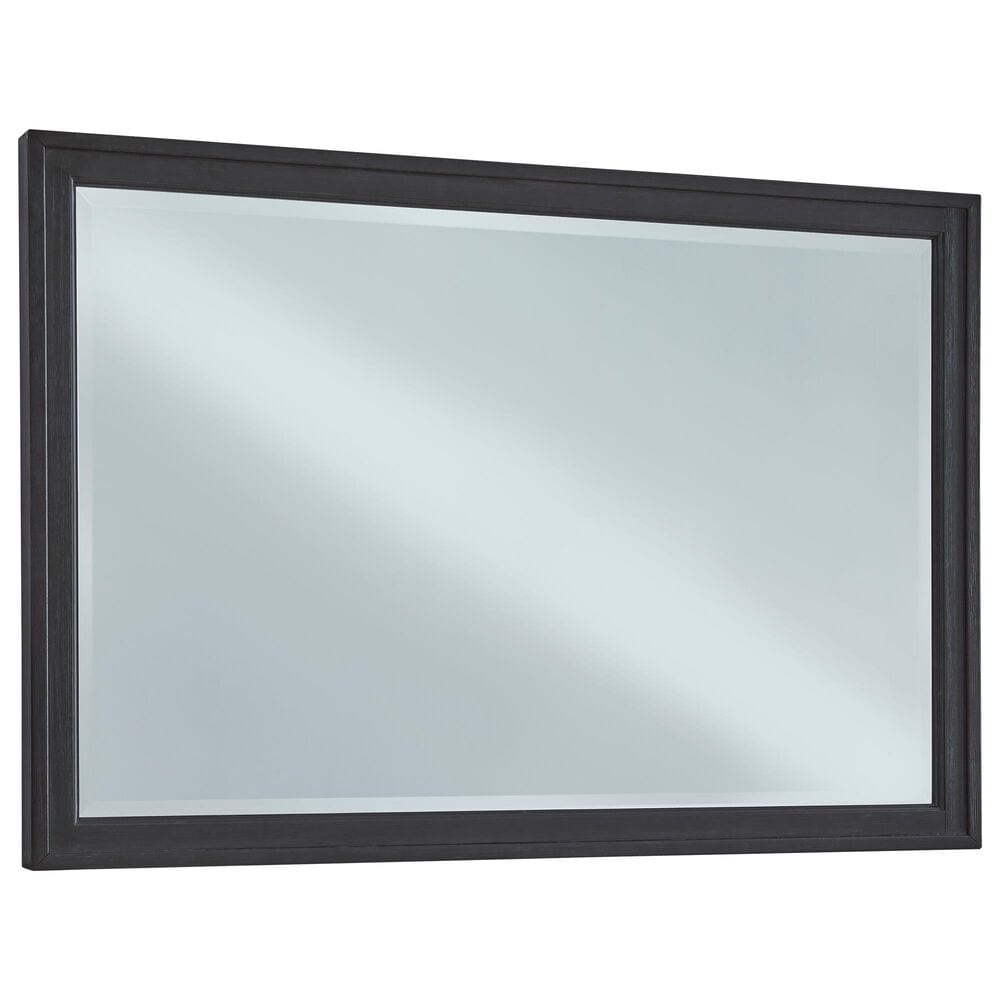 Millenium Foyland Bedroom Mirror in Brushed Black and Dusty Grayish Brown, , large
