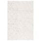 Safavieh Martha Stewart Lucia Shag MSR0727F 4" x 6" Light Grey and White Area Rug, , large