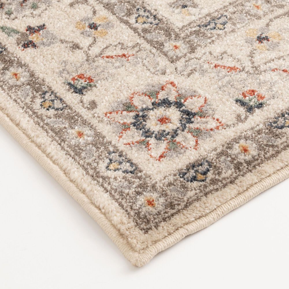 Central Oriental Minerva Maneli Alabaster 3&#39;3&quot; x 5&#39; Area Rug, , large
