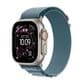 Apple Watch Ultra 3 (GPS+Cellular) 49mm Titanium Case with Light Blue Alpine Loop - Small - (2025), , large