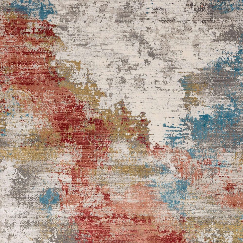 Karastan Tryst Nuvole 5&#39; x 8&#39; Multicolor Area Rug, , large