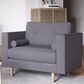 Sonax Mulberry Accent Chair in Grey, , large