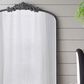 Hearth and Haven 66" x 36" Full Length Arched Mirror in Black, , large