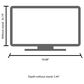 Furrion Aurora 65" Class Partial Sun 2 Outdoor 4K UHD LED TV in Black - Smart TV, , large